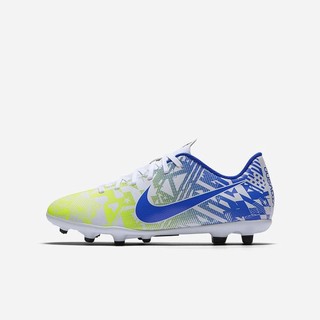 Ghete Fotbal Nike Jr. Mercurial Vapor 13 Club Neymar Jr. MG Multi-Ground Fete Albi Negrii Albastri |